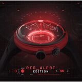 The Electricianz The Red Alert-Edition Men Watch | 46-47mm | Red and Black Dial