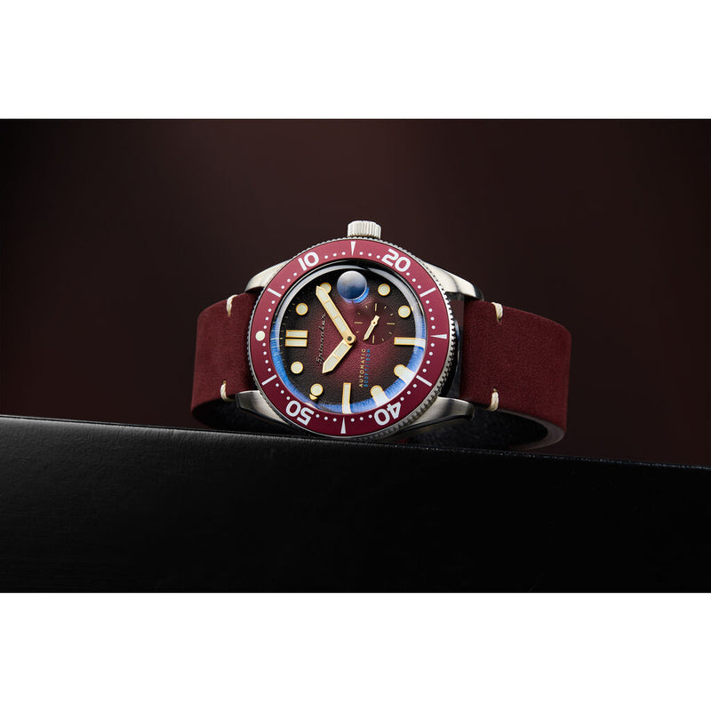 Spinnaker Croft SP-5058-09 Automatic Watch | Grey/Red 