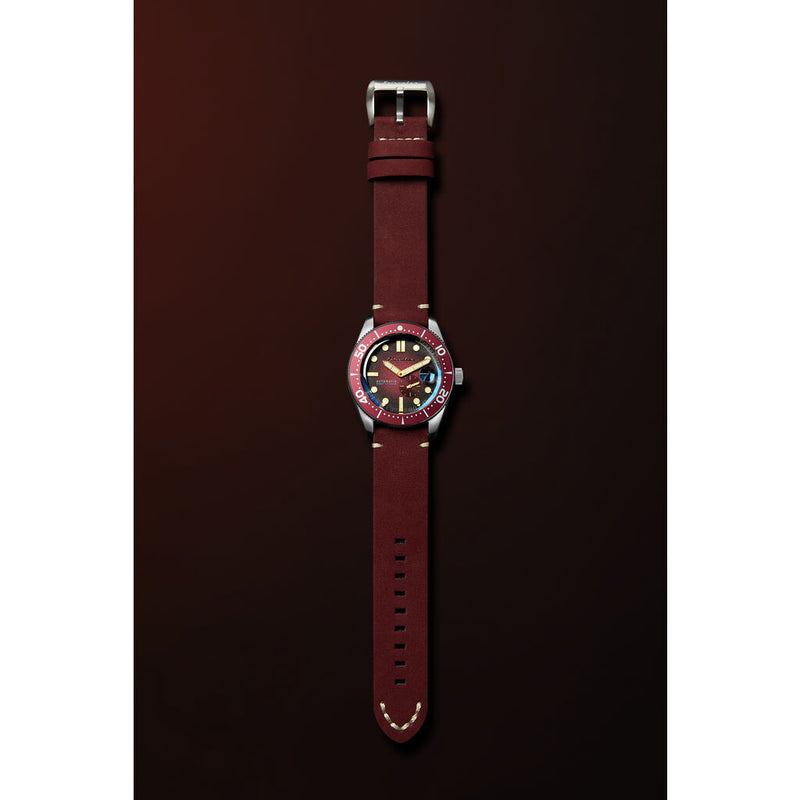 Spinnaker Croft SP-5058-09 Automatic Watch | Grey/Red 