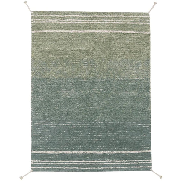 Lorena Canals Reversible Washable Rug Twin | Vintage Blue