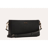 Kiko Leather Ritzy Two in One Bag | Black