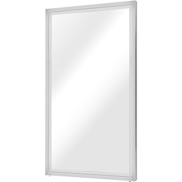 Nuevo Glam Floor Mirror | Silver Stainless Steel Polished