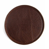 Moore & Giles Leather Wrapped Coaster