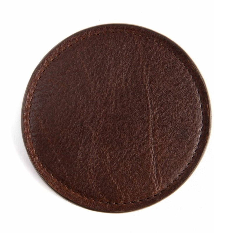 Moore & Giles Leather Wrapped Coaster