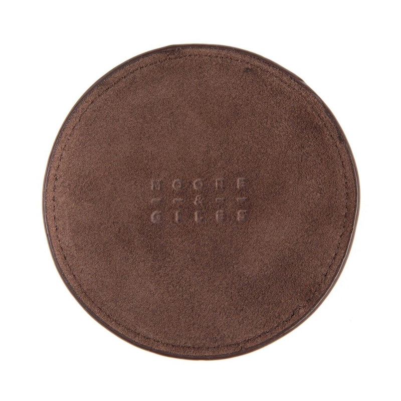 Moore & Giles Leather Wrapped Coaster