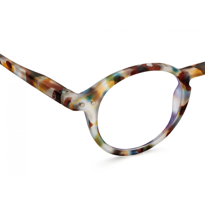 Izipizi Junior Screen Glasses D-Frame | Blue Tortoise