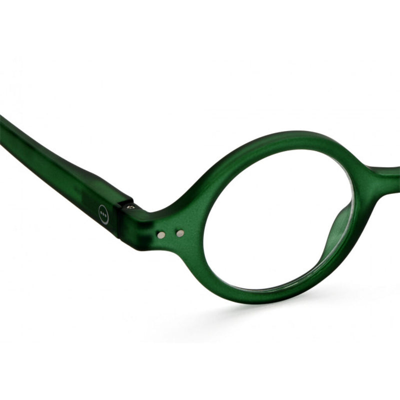 Izipizi Reading Glasses J-Frame | Green Crystal