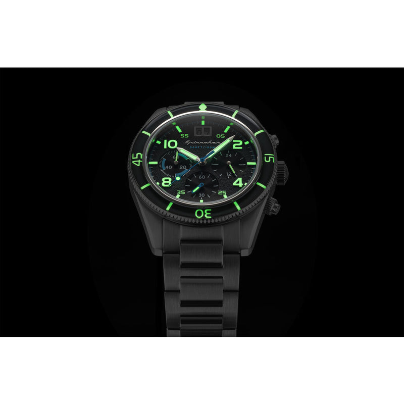 Spinnaker Fleuss Chrono SP-5085-11 Quartz Watch | Grey/Steel