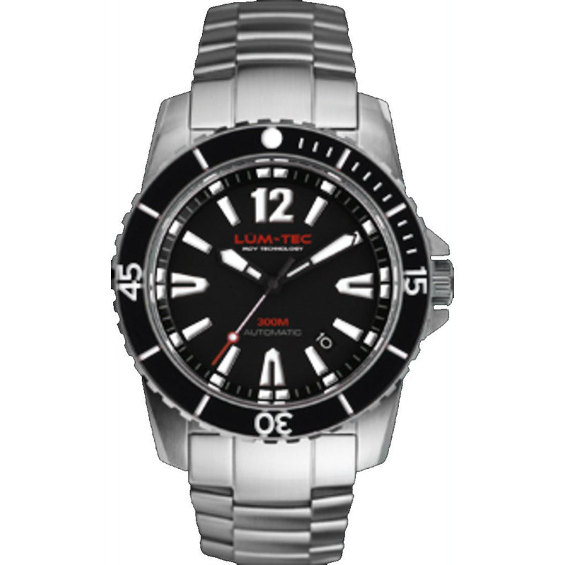 Lum-Tec 300M-1 XL Watch | Steel Strap