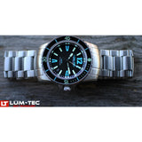 Lum-Tec 300M-4 Watch | Steel Strap
