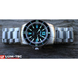 Lum-Tec 300M-4 XL Watch | Steel Strap