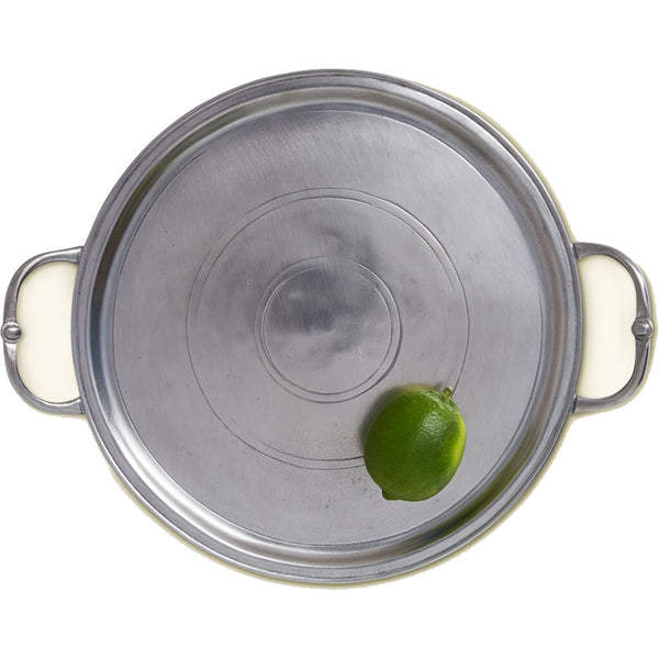 Match Round Tray with Handles | Small