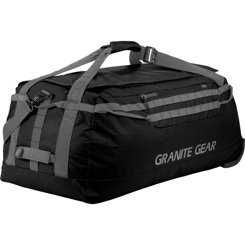 Granite Gear 36" Wheeled Packable Duffel | Black/Flint 3015-0001