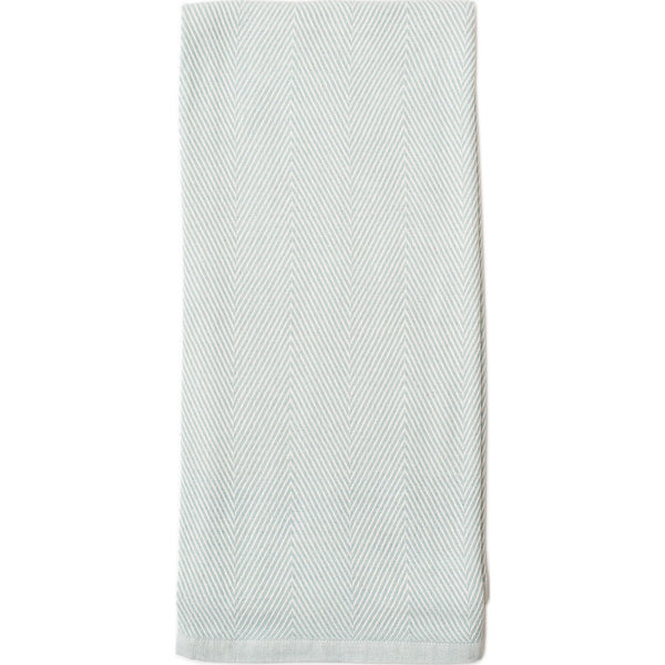 Zestt Herringbone Organic Cotton Baby Blanket | Bayside