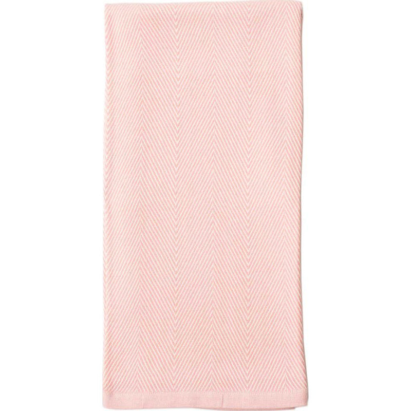 Zestt Herringbone Organic Cotton Baby Blanket | Petal- 30240