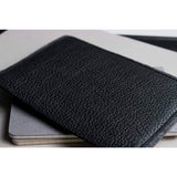 Kiko Leather Passport Holder | Black 302