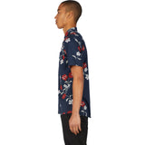 Zanerobe Orient Men's Short Sleeve Shirt | Dark Blue