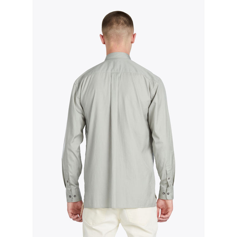 Zanerobe Box Long Sleeve Shirt | Pigment Sage