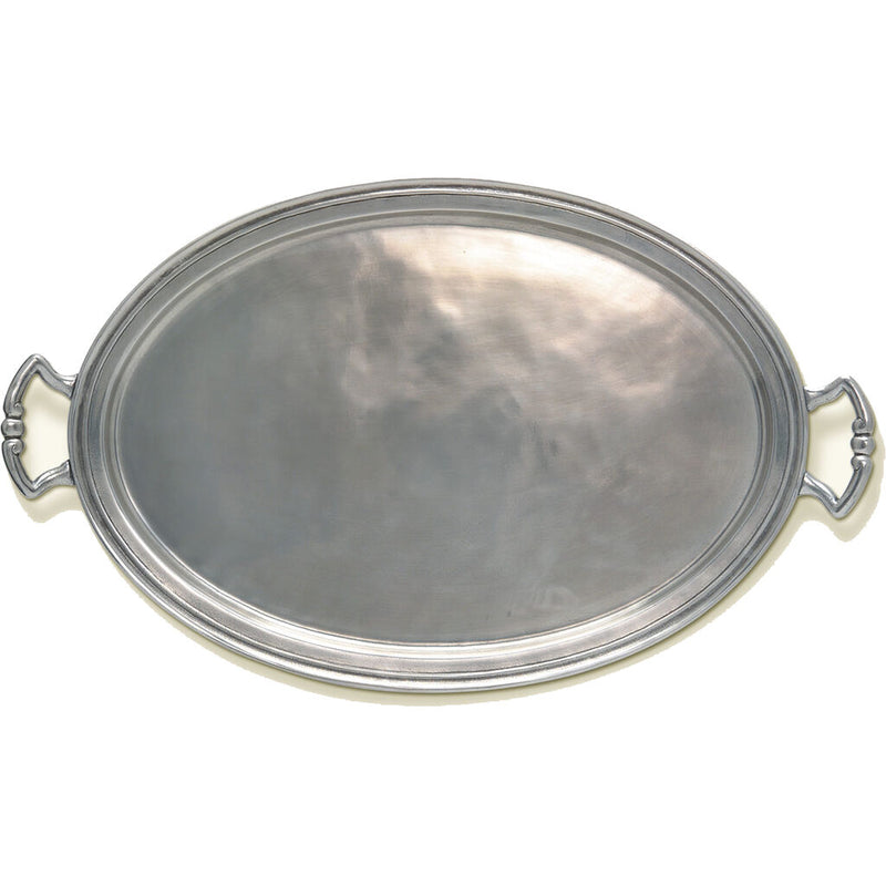 Match Oval Tray with Handles