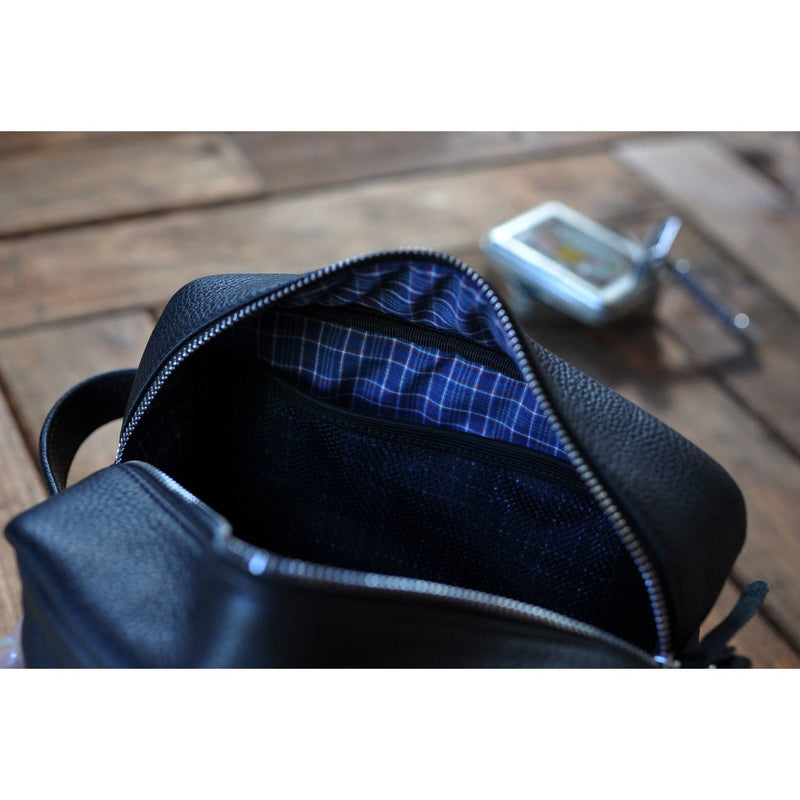 Kiko Leather Travel Kit | Black 308