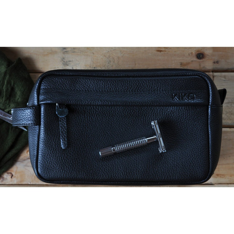 Kiko Leather Travel Kit | Black 308