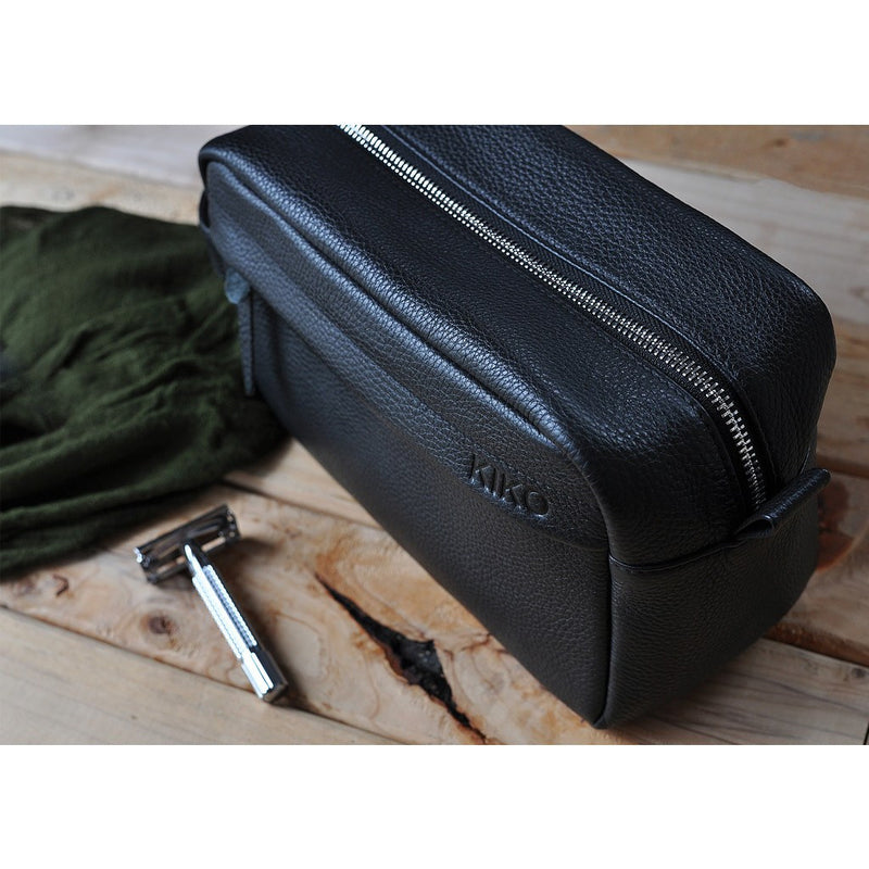 Kiko Leather Travel Kit | Black 308