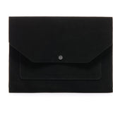 Graf Lantz Yuso Laptop Folio | Leather -Black 3144Bk