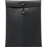 Graf Lantz Memo Envelope | Leather -Black 3146Bk