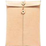 Graf Lantz Memo Envelope | Leather -Natural 3146Nt
