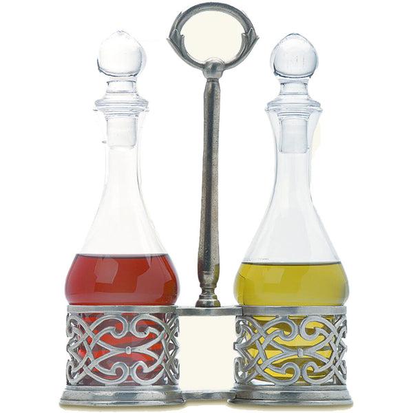 Match Cutwork Oil & Vinegar Set