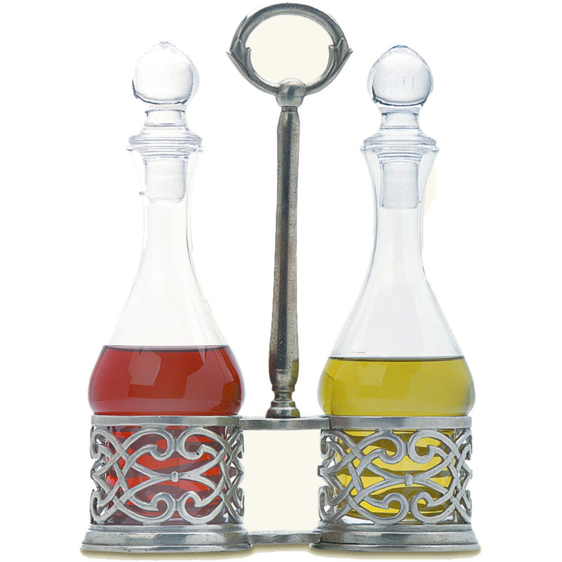 Match Cutwork Oil & Vinegar Set