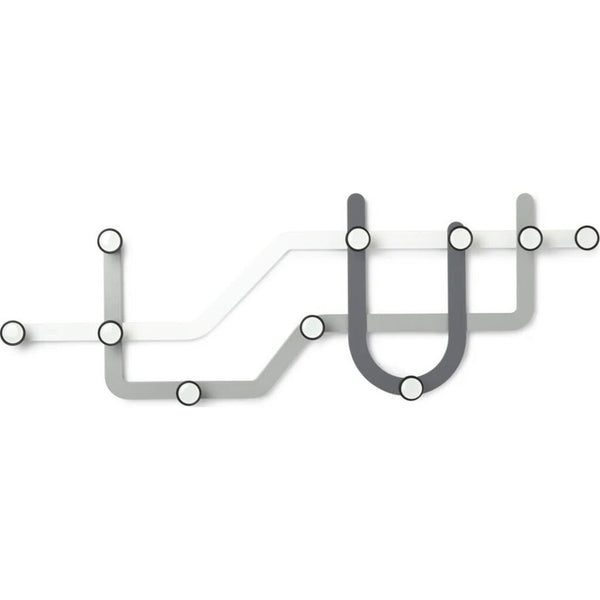 Umbra Subway Multi-Hook | Gray
