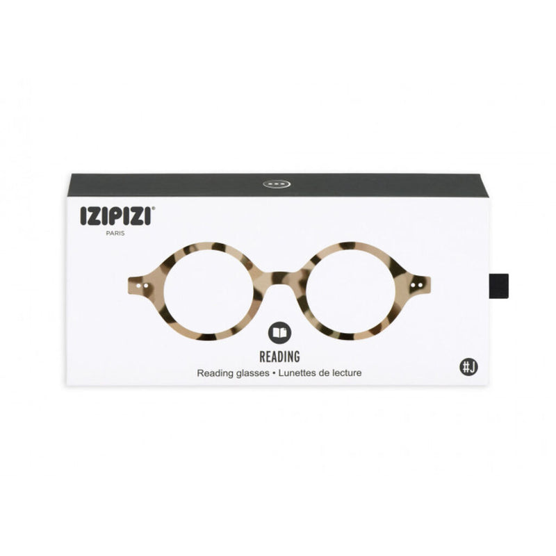 Izipizi Reading Glasses J-Frame | Light Tortoise
