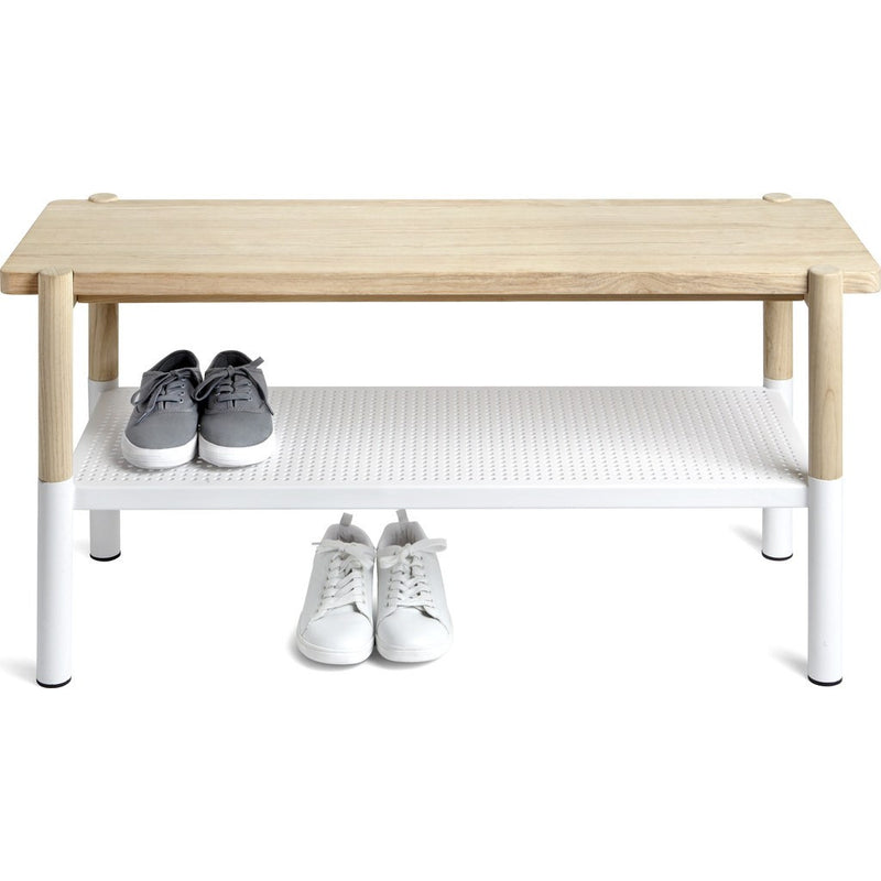 Umbra Promenade Bench | White 320800-668