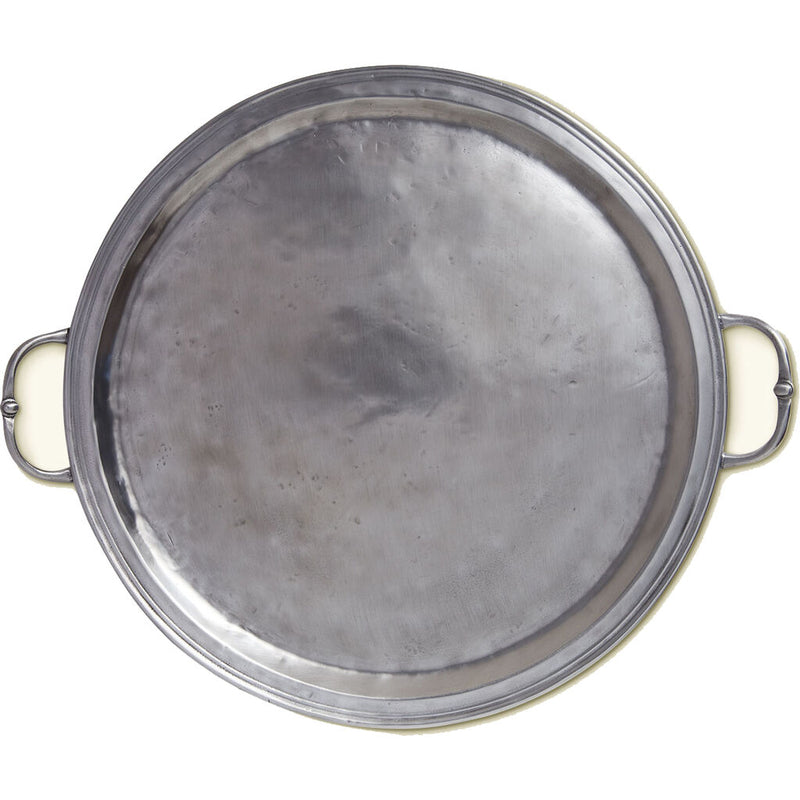 Match Round Tray with Handles, Large | 15" Diameter