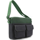 M.R.K.T. Frank Studio Briefcase | Midnight Green/Iron 325041D