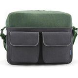 M.R.K.T. Frank Studio Briefcase | Midnight Green/Iron 325041D