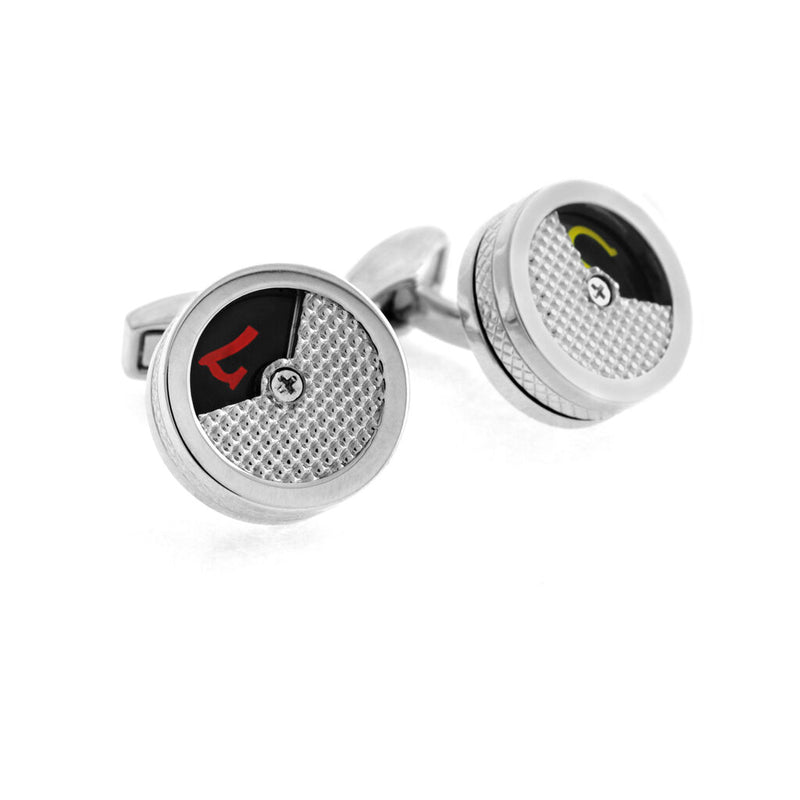 Tateossian RT Fun Mechanical Cufflinks | Lucky Symbols