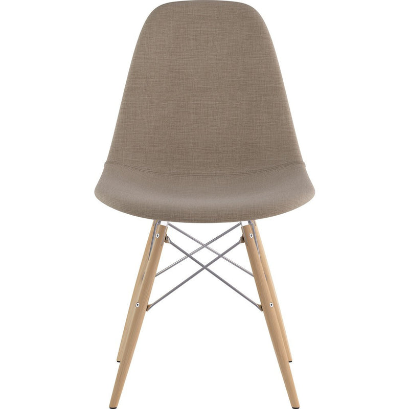 NyeKoncept Mid Century Dowel Side Chair | Light Sand/Nickel 331001EW1