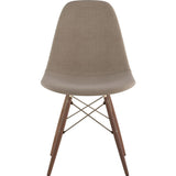 NyeKoncept Mid Century Dowel Side Chair | Light Sand/Brass 331001EW2