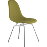 NyeKoncept Mid Century Classroom Side Chair | Avocado Green/Nickel 331002CL1