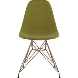 NyeKoncept Mid Century Eiffel Side Chair | Avocado Green/Brass 331002EM2