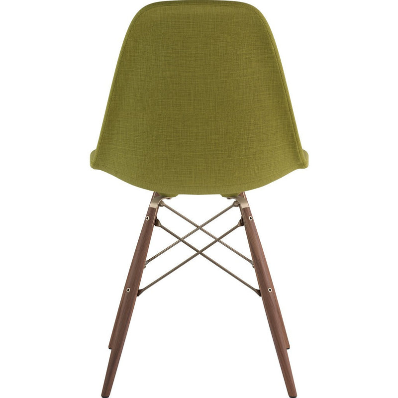 NyeKoncept Mid Century Dowel Side Chair | Avocado Green/Brass 331002EW2