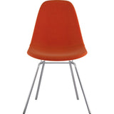 NyeKoncept Mid Century Classroom Side Chair | Lava Red/Nickel 331004CL1