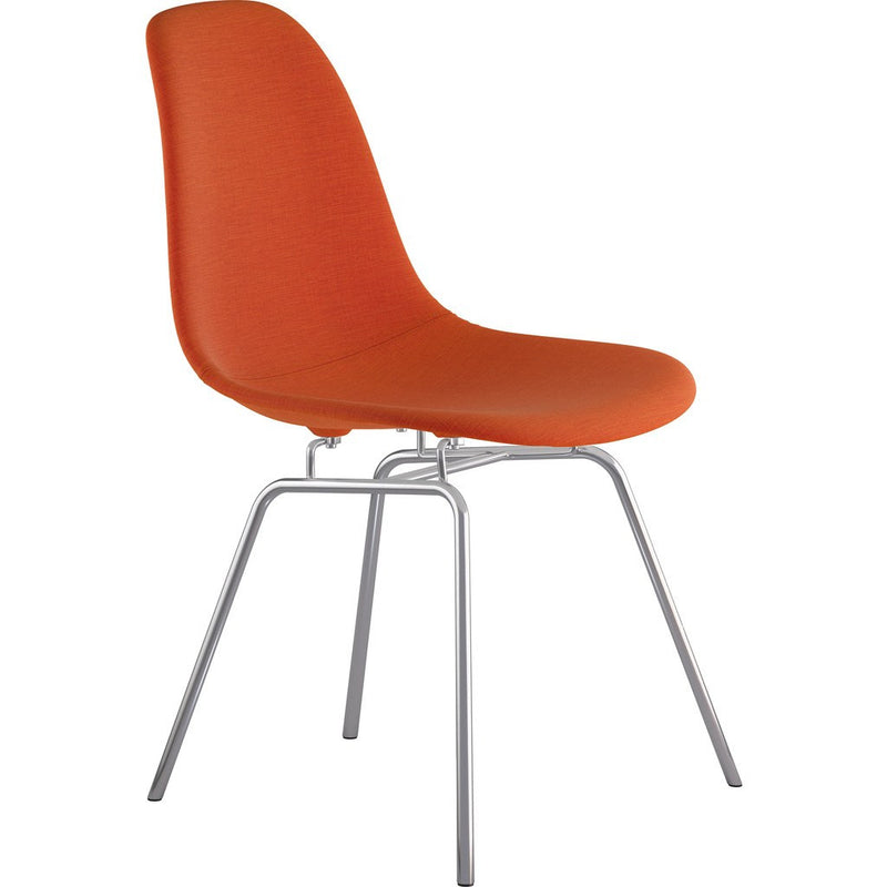 NyeKoncept Mid Century Classroom Side Chair | Lava Red/Nickel 331004CL1