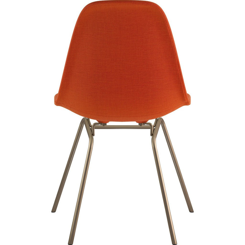 NyeKoncept Mid Century Classroom Side Chair | Lava Red/Brass 331004CL2