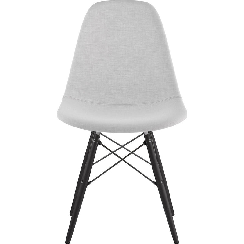 NyeKoncept Mid Century Dowel Side Chair | Glacier White/Gunmetal 331007EW3