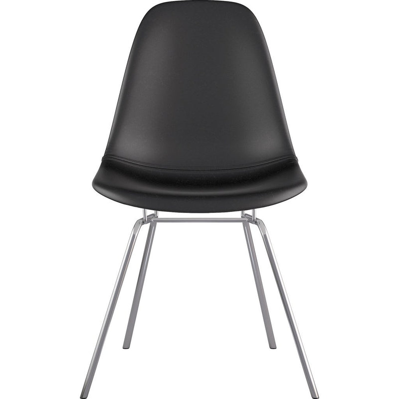 NyeKoncept Mid Century Classroom Side Chair | Milano Black/Nickel 331009CL1