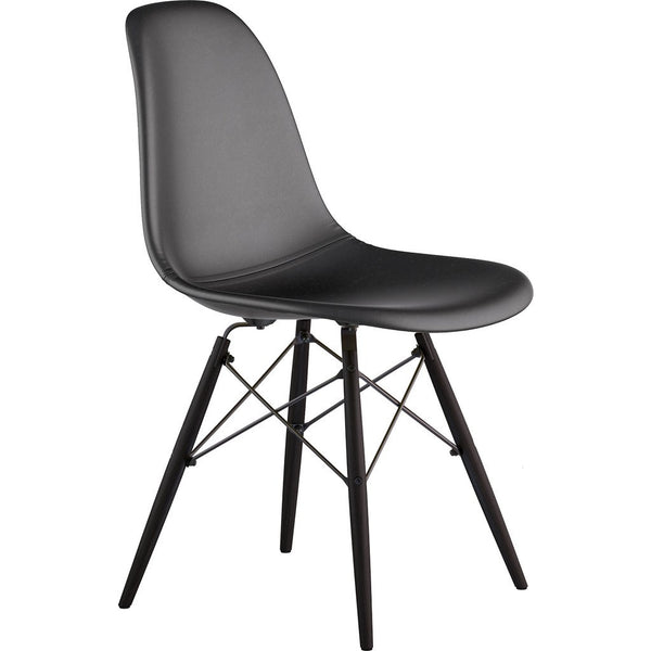 NyeKoncept Mid Century Dowel Side Chair | Milano Black/Gunmetal 331009EW3