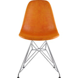 NyeKoncept Mid Century Eiffel Side Chair | Burnt Orange/Nickel 331011EM1